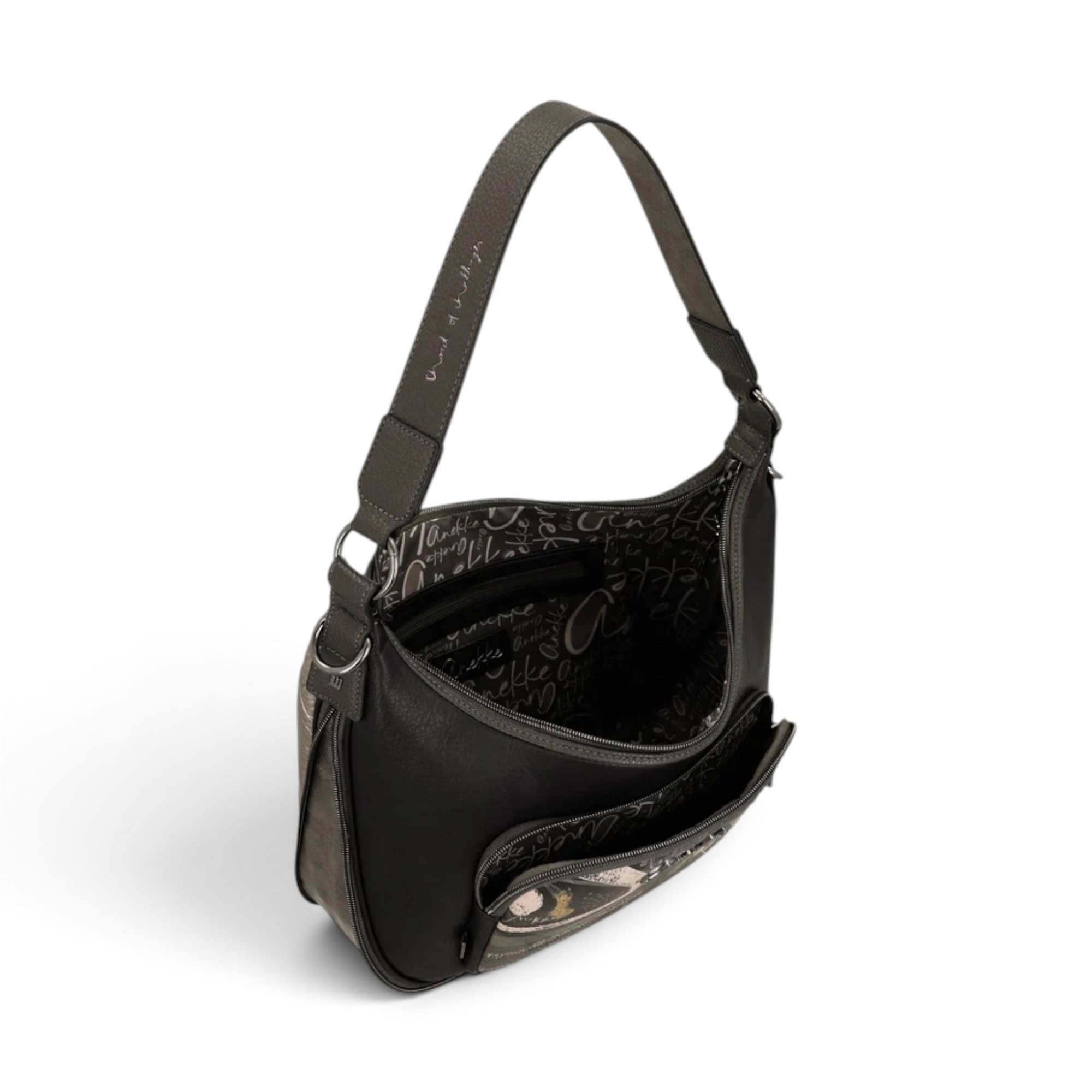 Geantă damă Anekke Melody 43812-190 – de umăr și crossbody, extensibilă, 37 × 30 × 7 cm