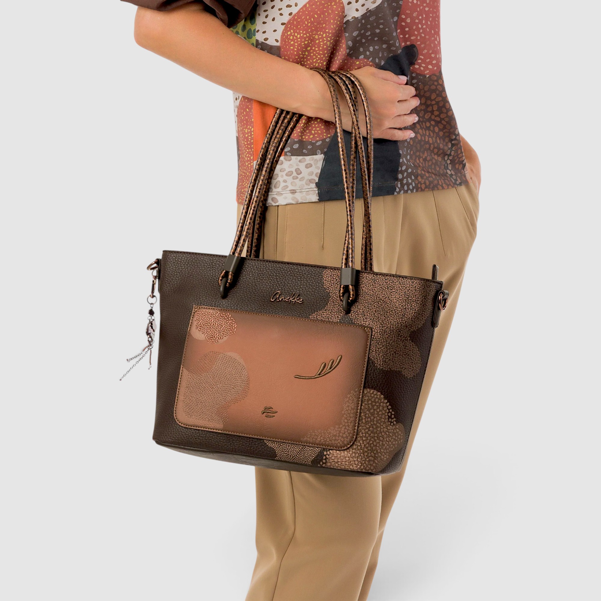 Geantă damă Anekke Melody Voyage 43822-342 – shopper 2 în 1, 37 × 26 × 13 cm (1) Geantă damă Anekke Melody Voyage 43822-342 – shopper 2 în 1, 37 × 26 × 13 cm