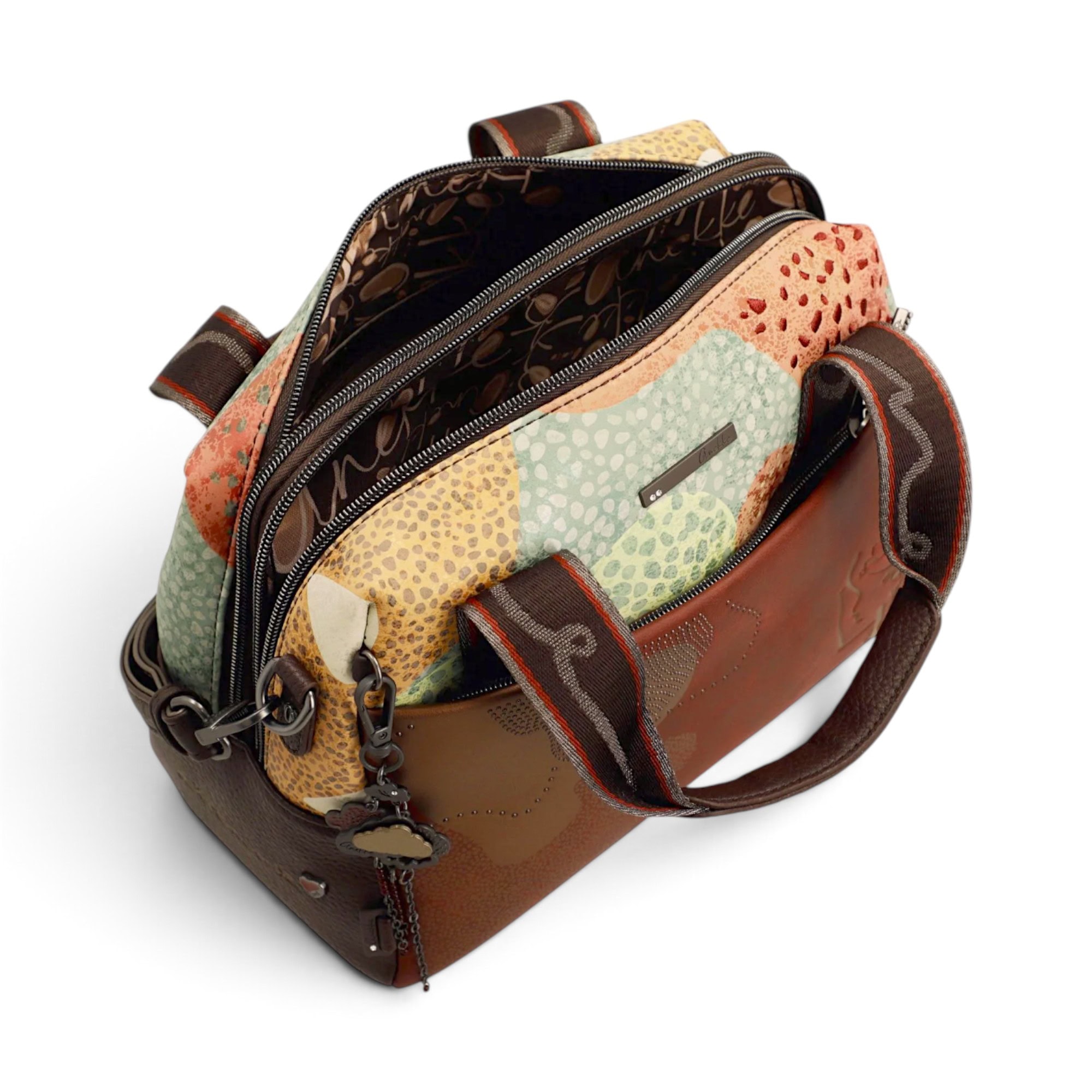 Geantă damă Anekke Odyssey 43831-177 – bowling de mână și crossbody, 28 × 23 × 14 cm