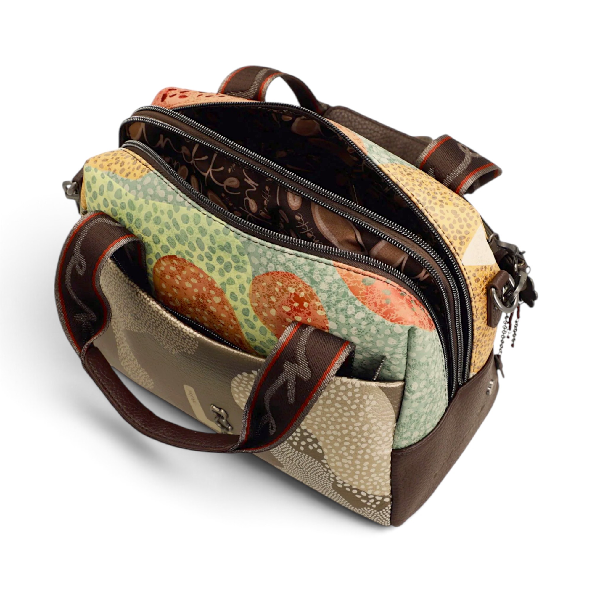 Geantă damă Anekke Odyssey 43831-177 – bowling de mână și crossbody, 28 × 23 × 14 cm