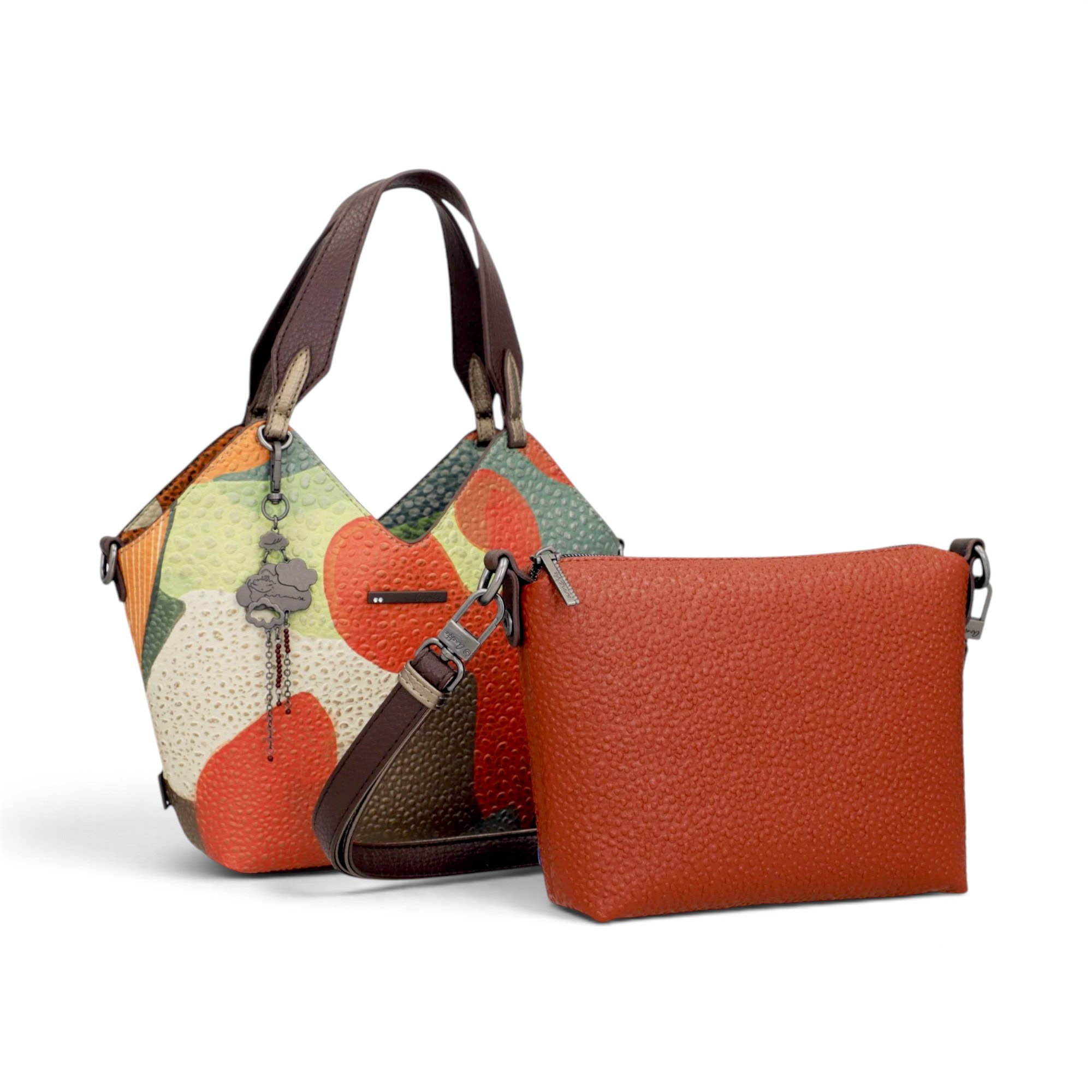 Geantă damă Anekke Odyssey 43831-455 – 2 în 1, de mână și crossbody, 24 × 17 × 7 cm