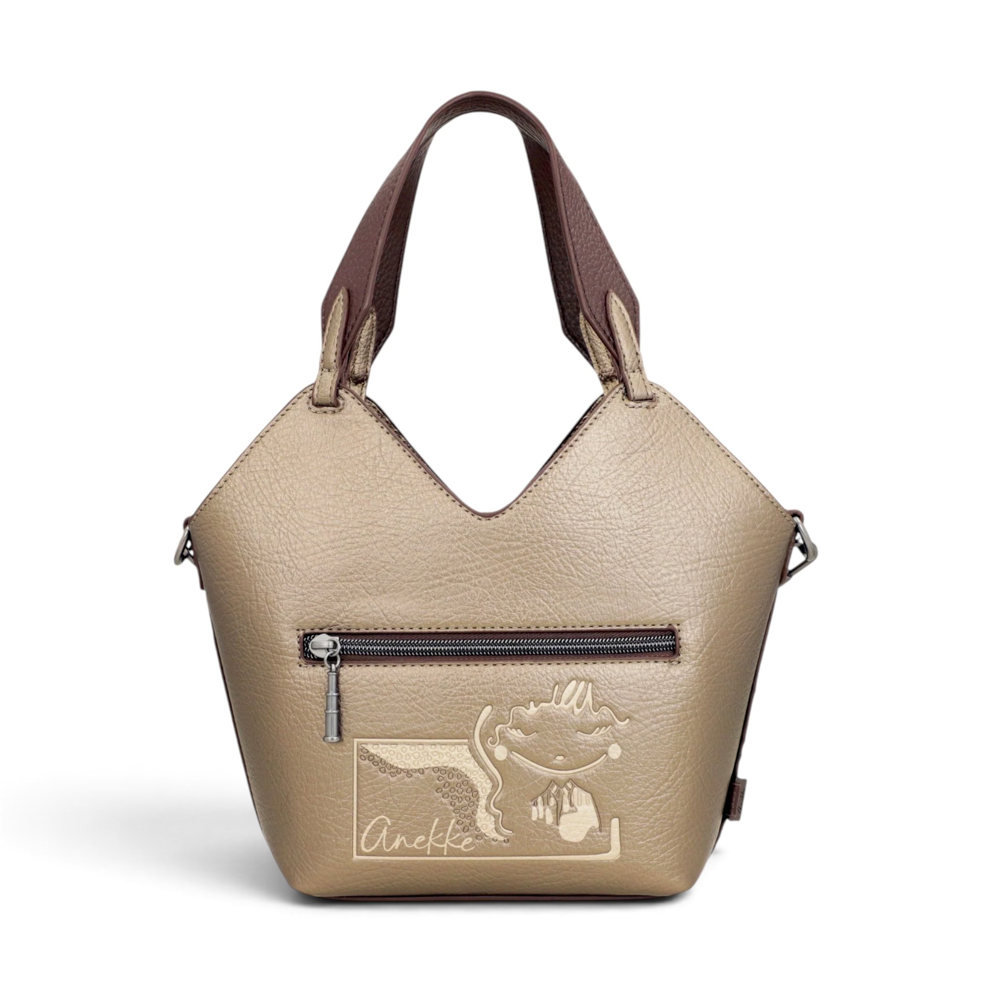 Geantă damă Anekke Odyssey 43831-455 – 2 în 1, de mână și crossbody, 24 × 17 × 7 cm