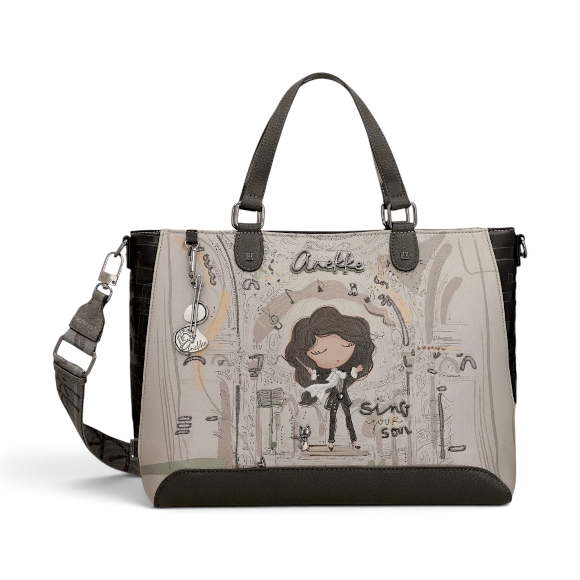 Geantă damă Anekke Orchestra 43801-447 – de mână și crossbody, 34 × 27 × 15 cm