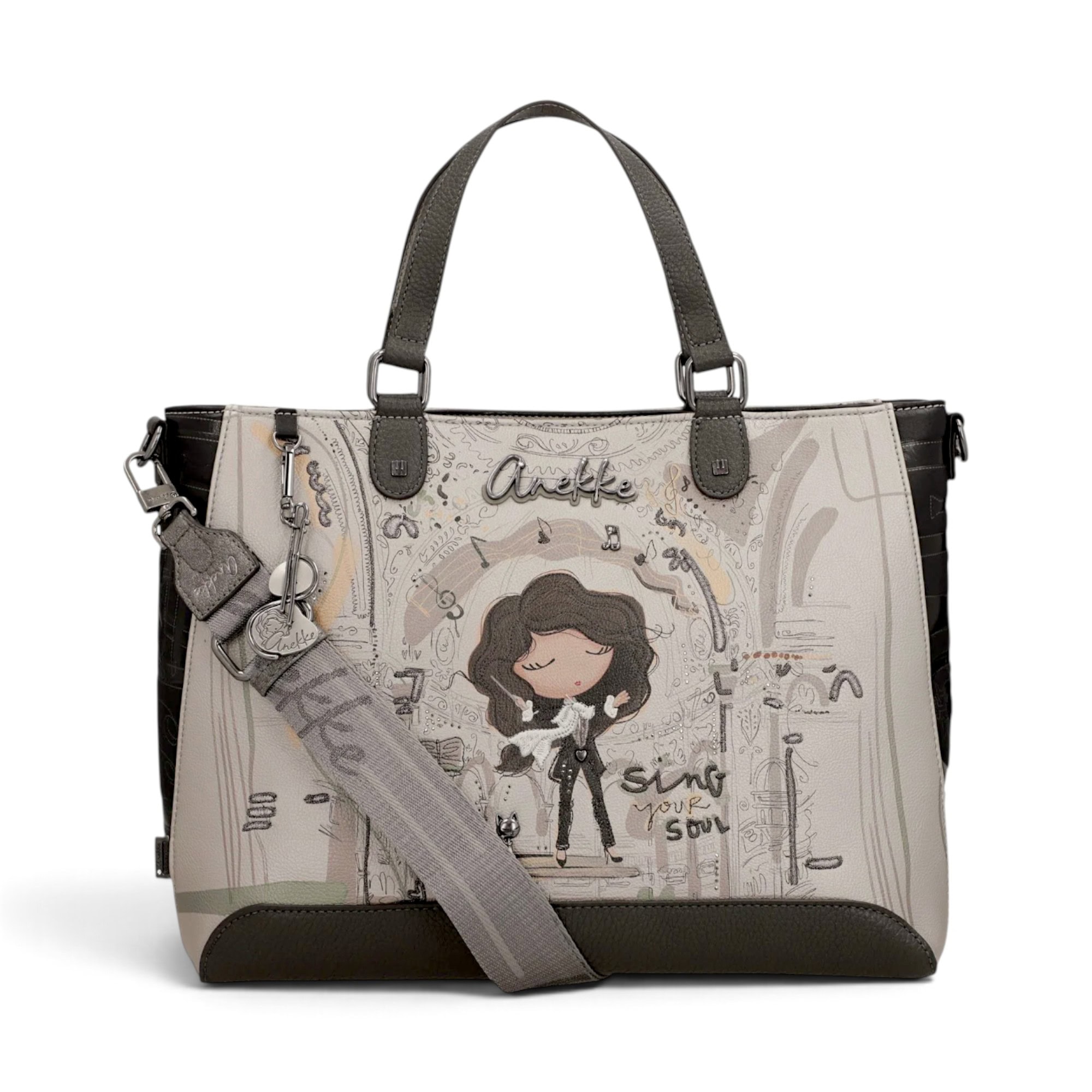 Geantă damă Anekke Orchestra 43801-447 – de mână și crossbody, 34 × 27 × 15 cm