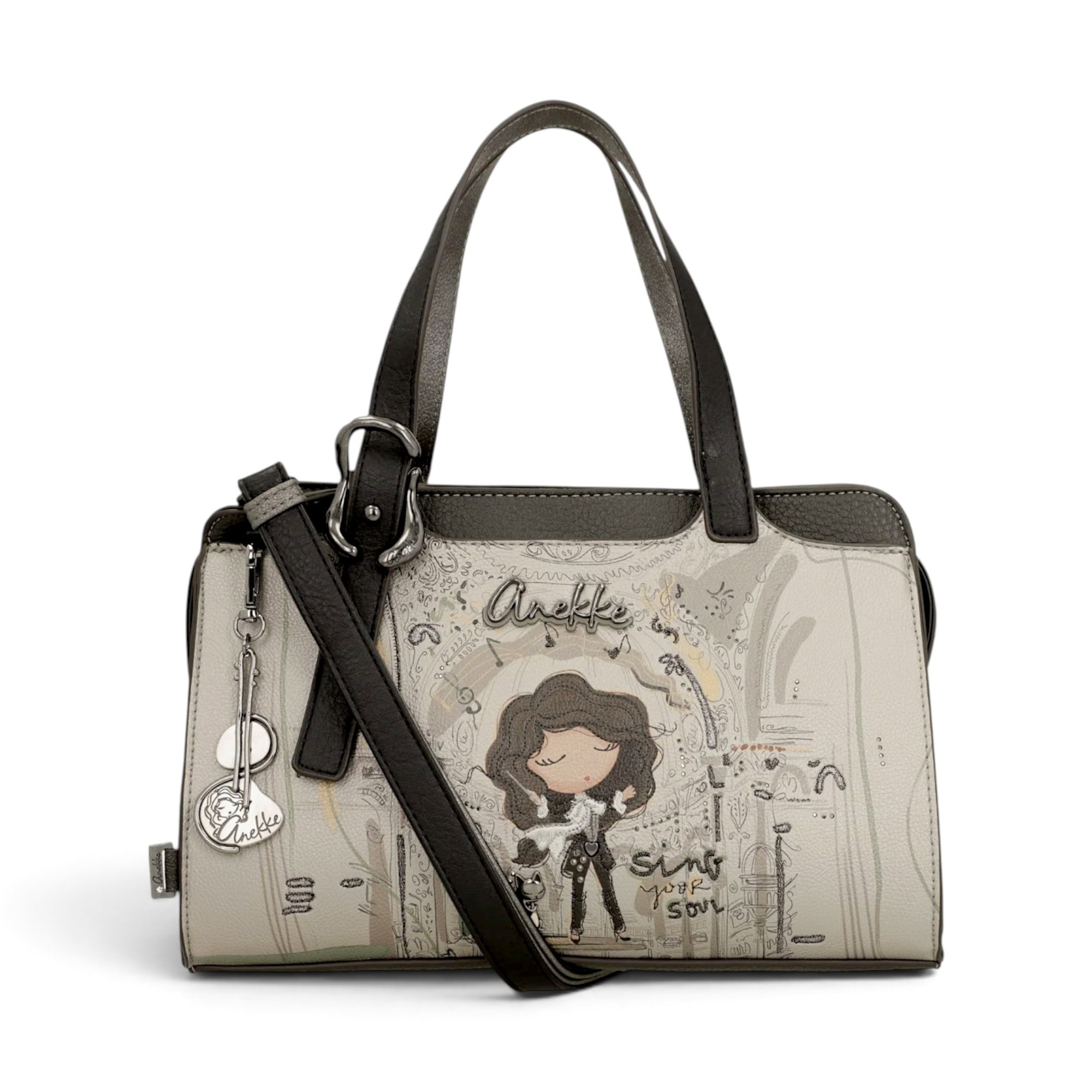 Geantă damă Anekke Orchestra 43801-448 – de mână și crossbody, 28 × 18 × 12 cm
