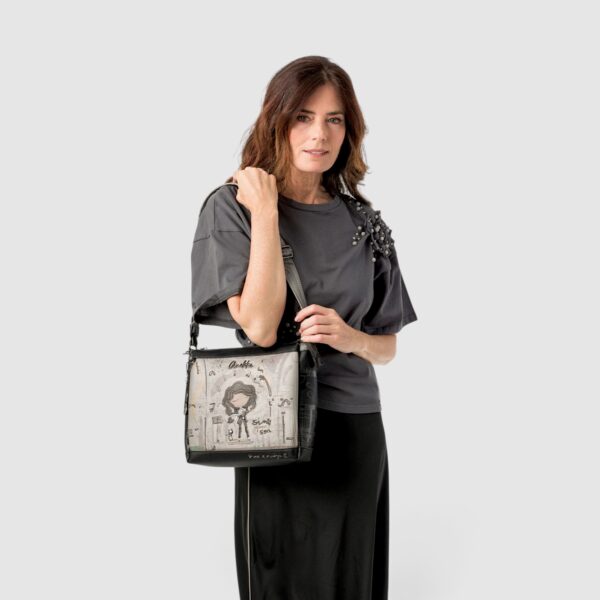 Geantă damă Anekke Orchestra 43803-039 – crossbody medie, 30 × 25 × 9 cm