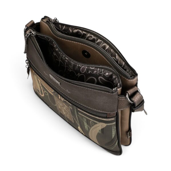 Geantă damă Anekke Orchestra, crossbody pătrată, design elegant și practic.
