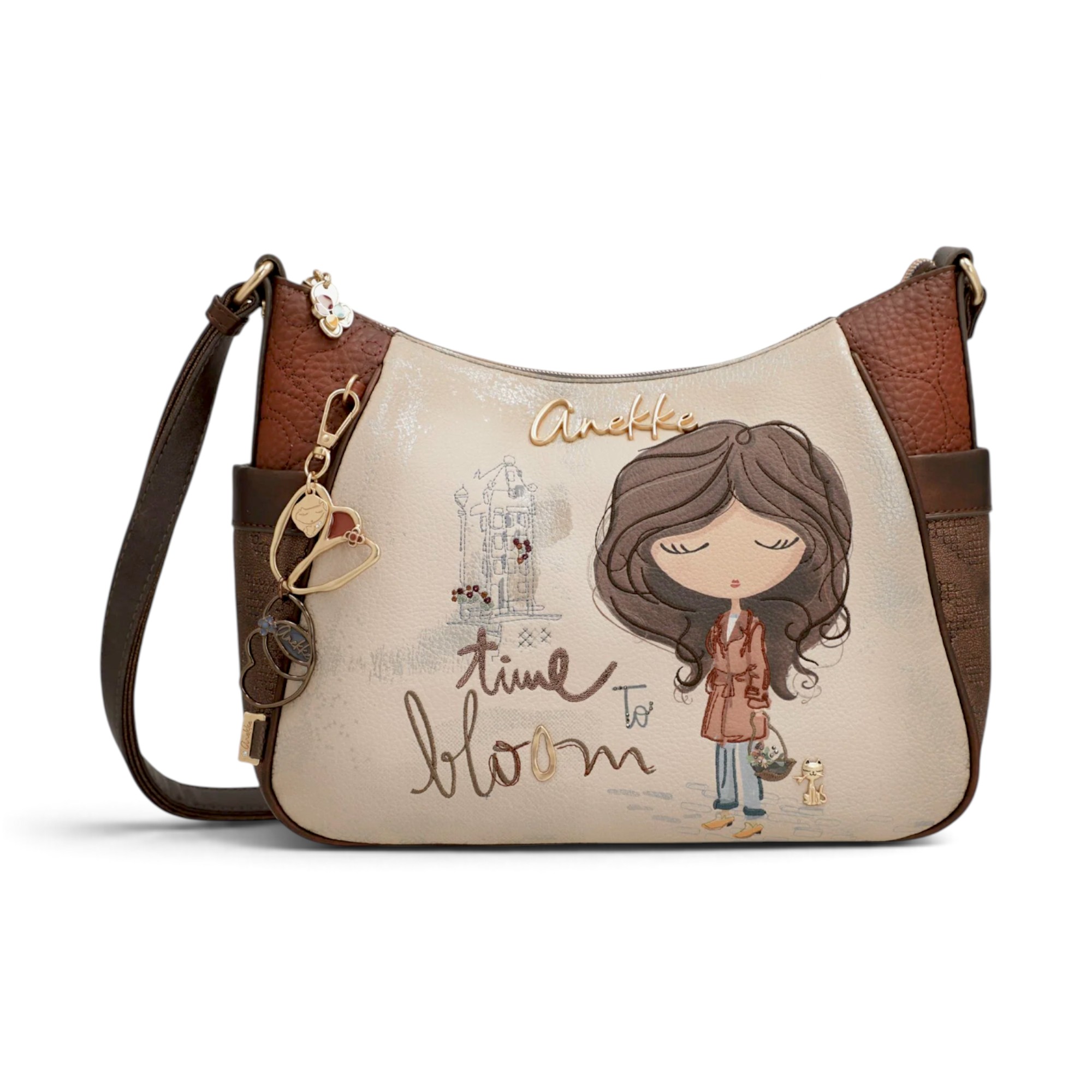 Geantă damă Anekke Tulip 43703-002 – crossbody mare cu buzunare laterale, 32 × 23 × 11 cm (1) Geantă damă Anekke Tulip 43703-002 – crossbody mare cu buzunare laterale, 32 × 23 × 11 cm