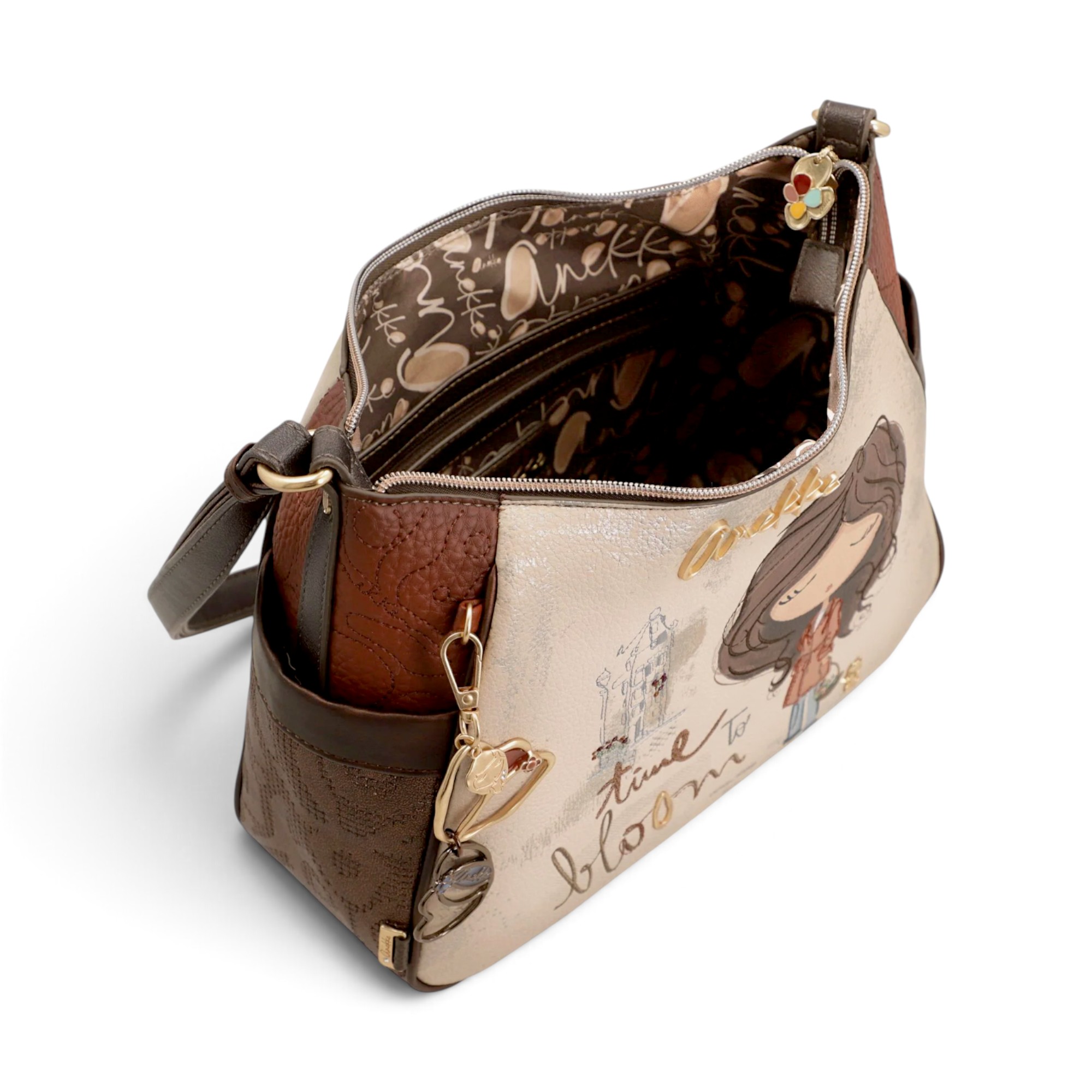 Geantă damă Anekke Tulip 43703-002 – crossbody mare cu buzunare laterale, 32 × 23 × 11 cm (7) Geantă damă Anekke Tulip 43703-002 – crossbody mare cu buzunare laterale, 32 × 23 × 11 cm