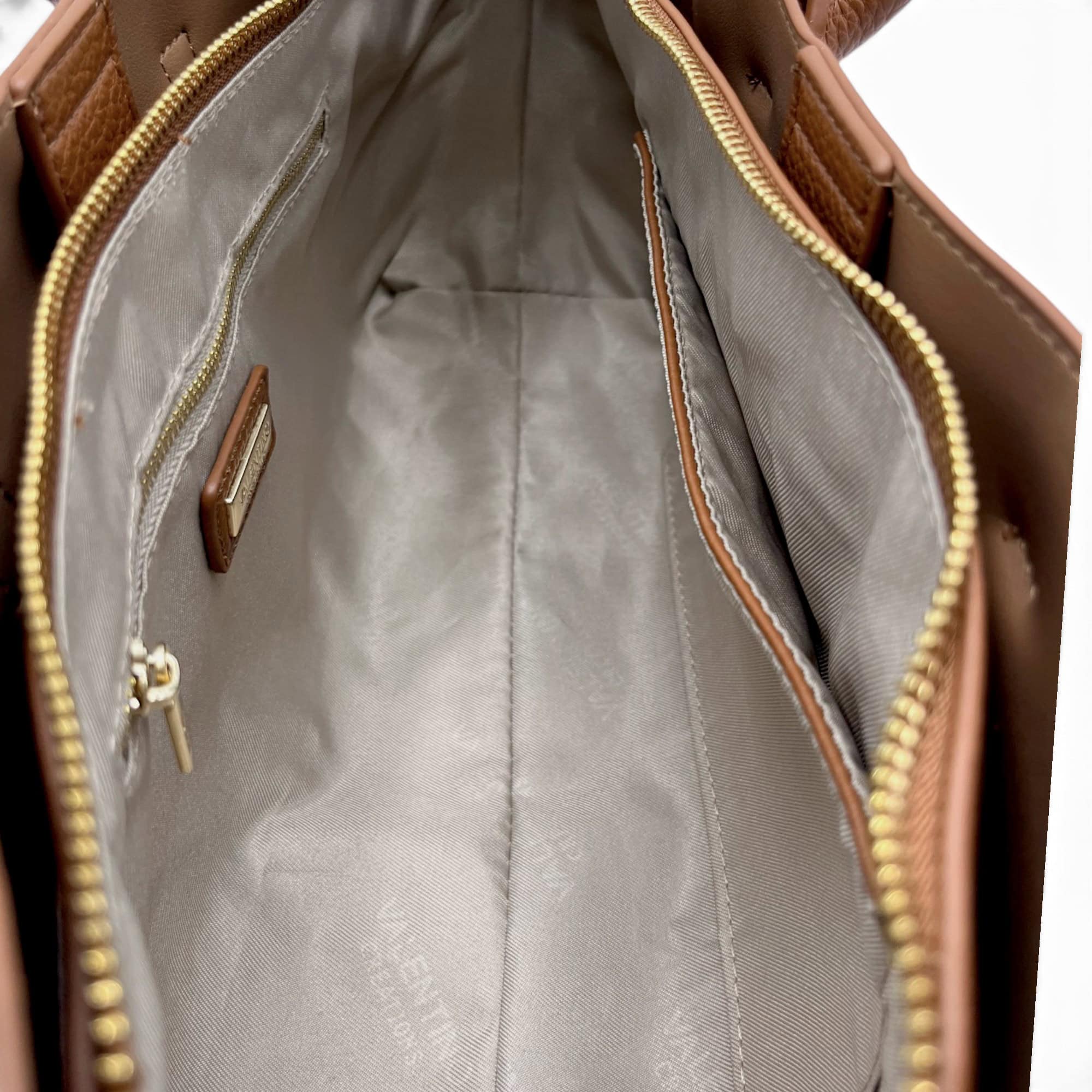Geantă damă Valentino Creations – tote Marrone, 40 × 18 × 12 cm
