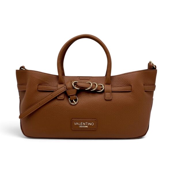 Geantă damă Valentino Creations – tote Marrone, 40 × 18 × 12 cm