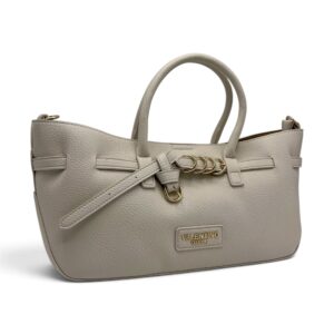 Geantă damă Valentino Creations – tote ivory, 40 × 18 × 12 cm