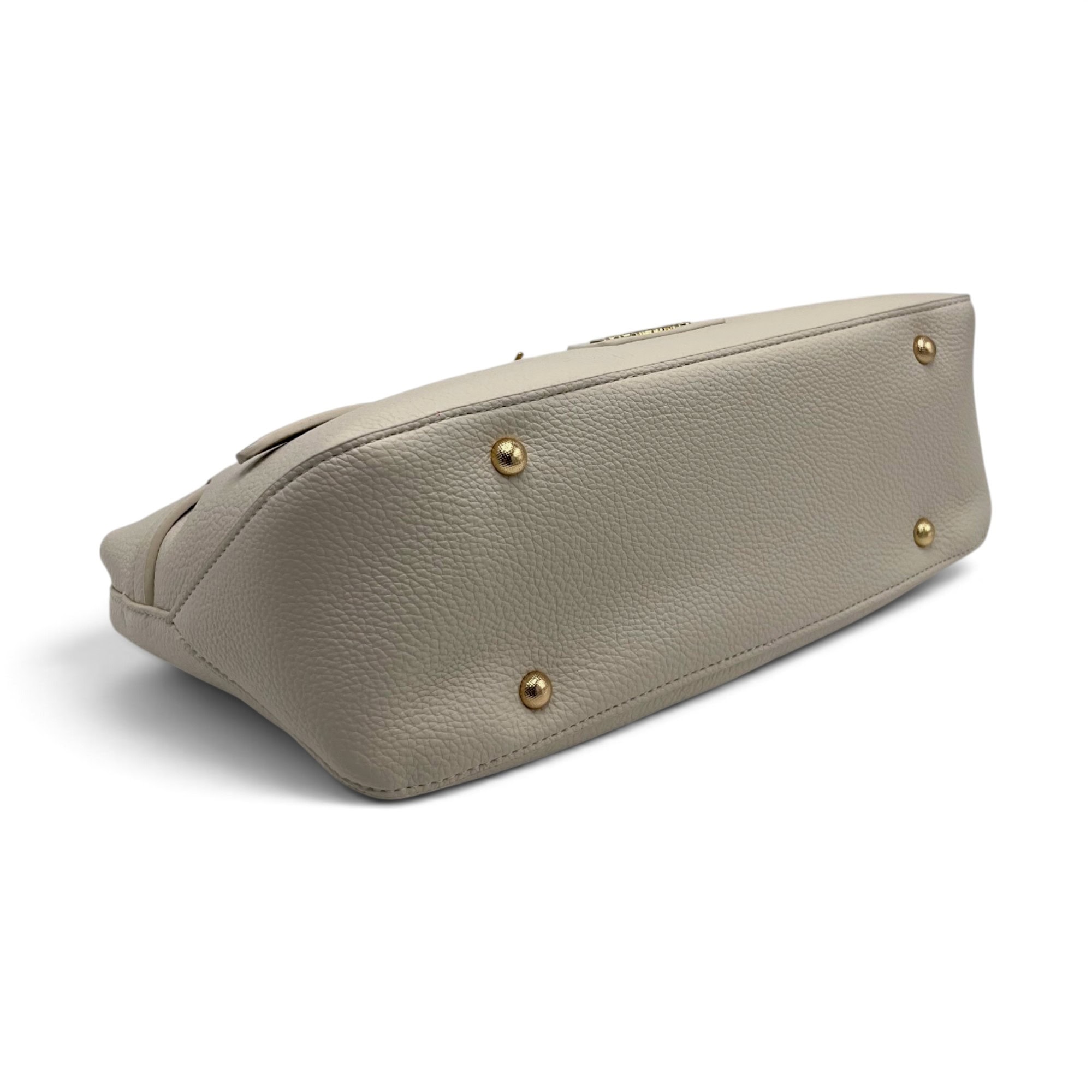 Geantă damă Valentino Creations – tote ivory, 40 × 18 × 12 cm