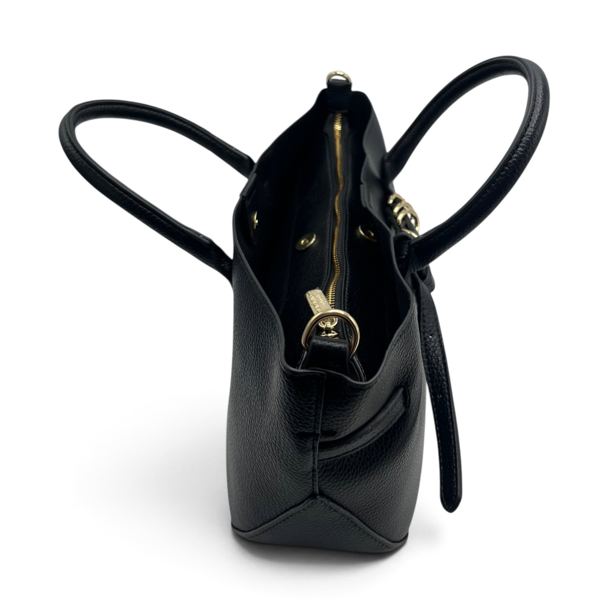 Geantă damă Valentino Creations – tote neagră, 40 × 18 × 12 cm