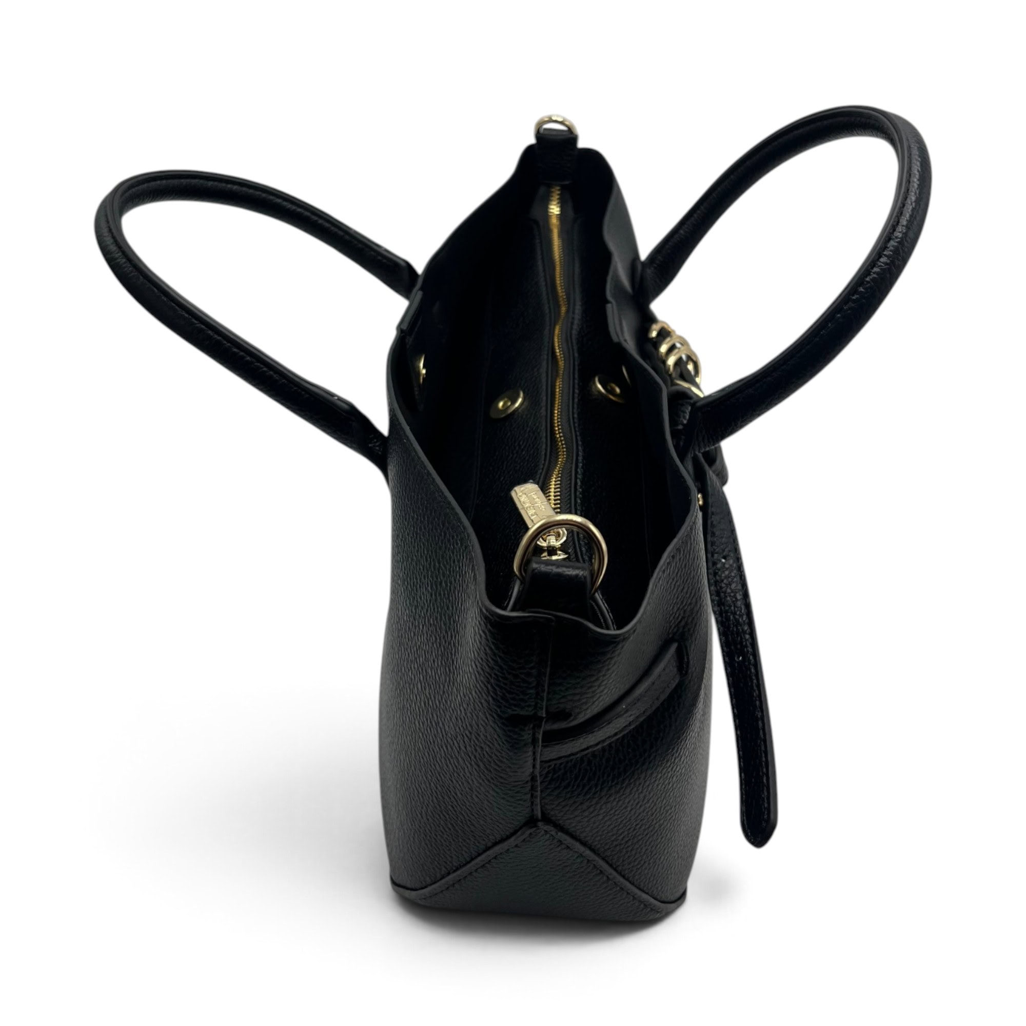 Geantă damă Valentino Creations – tote neagră, 40 × 18 × 12 cm