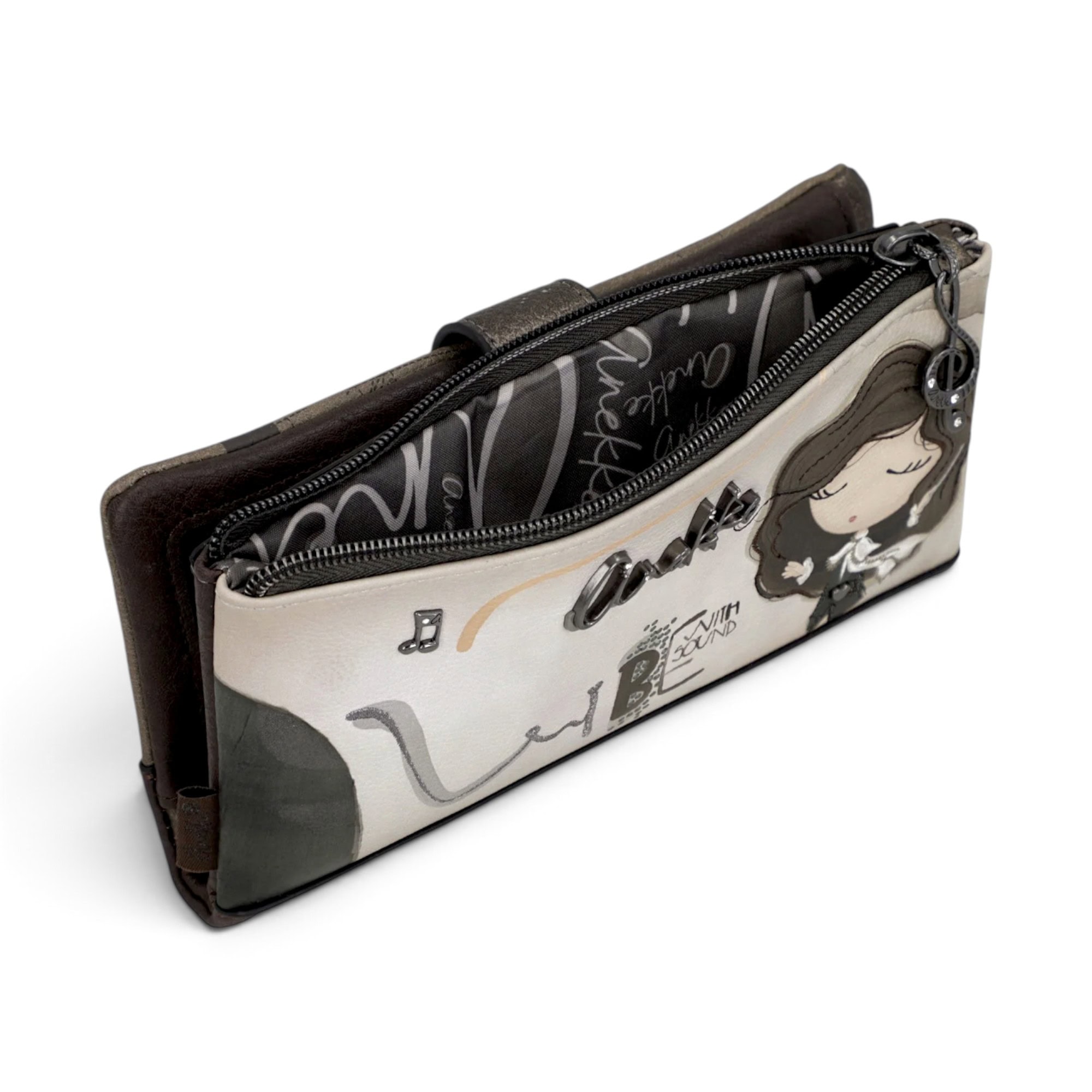 Portofel damă Anekke Orchestra 43809-906 – mare, RFID, 20 × 10 × 3 cm