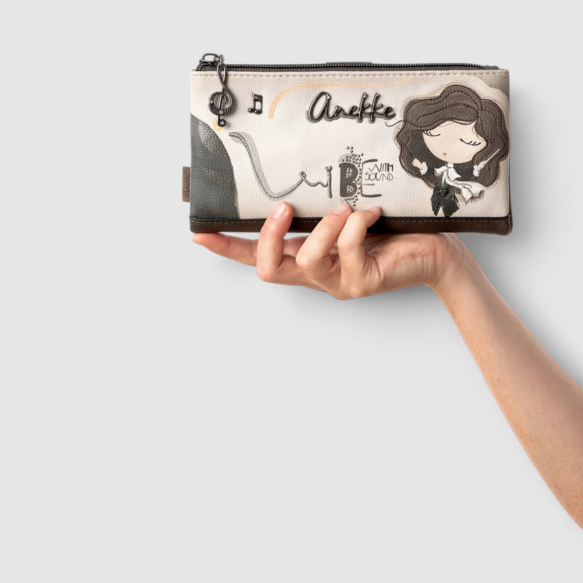 Portofel damă Anekke Orchestra 43809-906 – mare, RFID, 20 × 10 × 3 cm