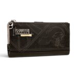 Portofel damă Anekke Orchestra Iron 43759-906 – model mare flexibil cu protecție RFID, 20 × 11 × 3 cm