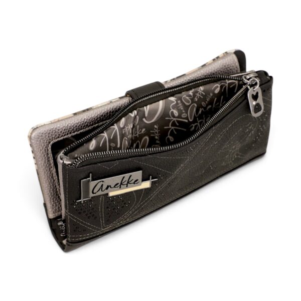 Portofel damă Anekke Orchestra Iron 43759-906 – model mare flexibil cu protecție RFID, 20 × 11 × 3 cm