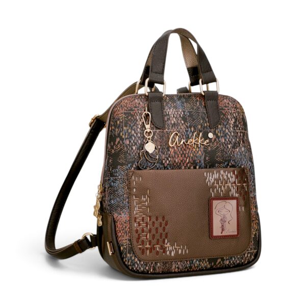 Rucsac damă Anekke Blossom 43715-303 – model mediu cu mâner, 31 × 28 × 10 cm