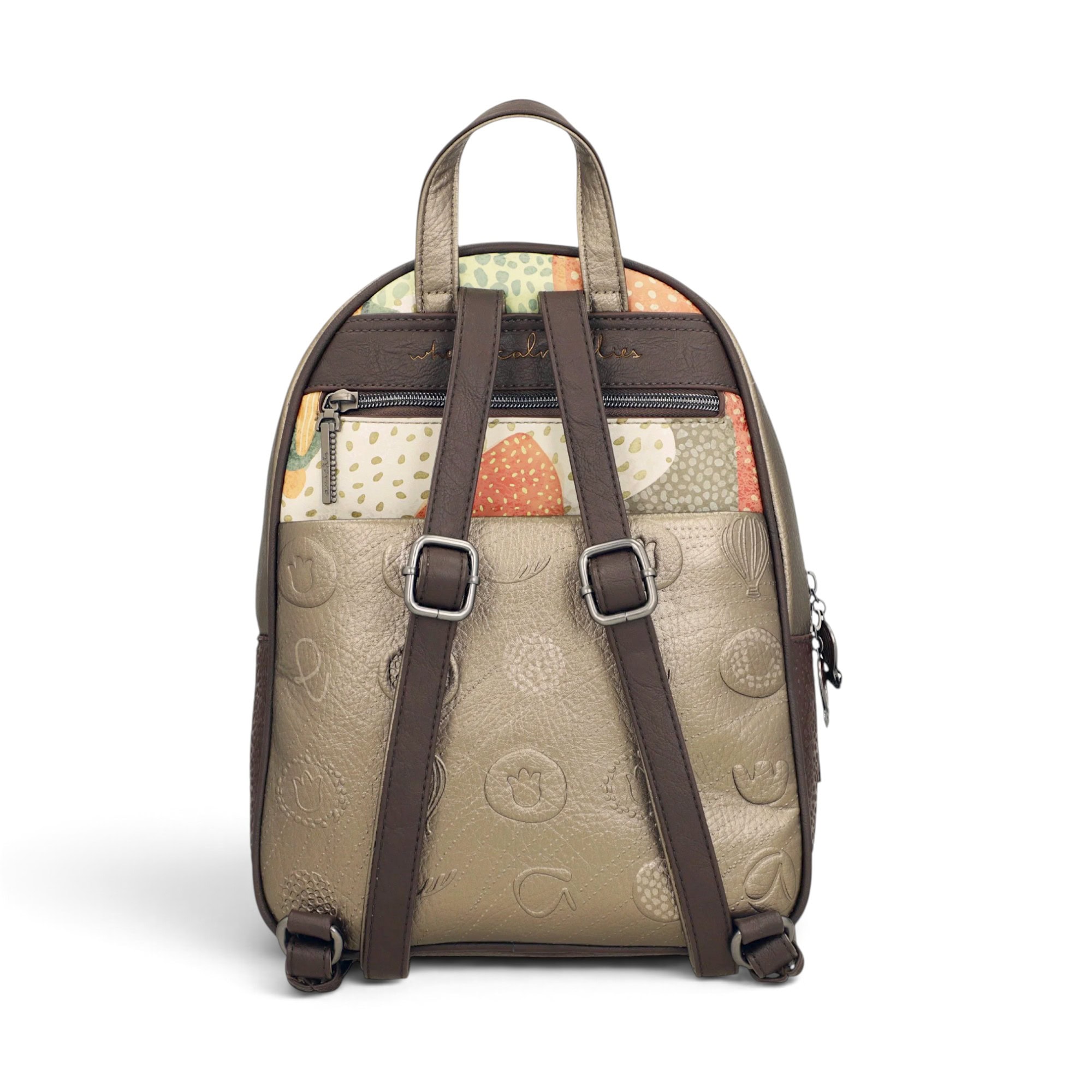 Rucsac damă Anekke Odyssey 43835-197 – model mediu cu buzunare, 25 × 32 × 14 cm