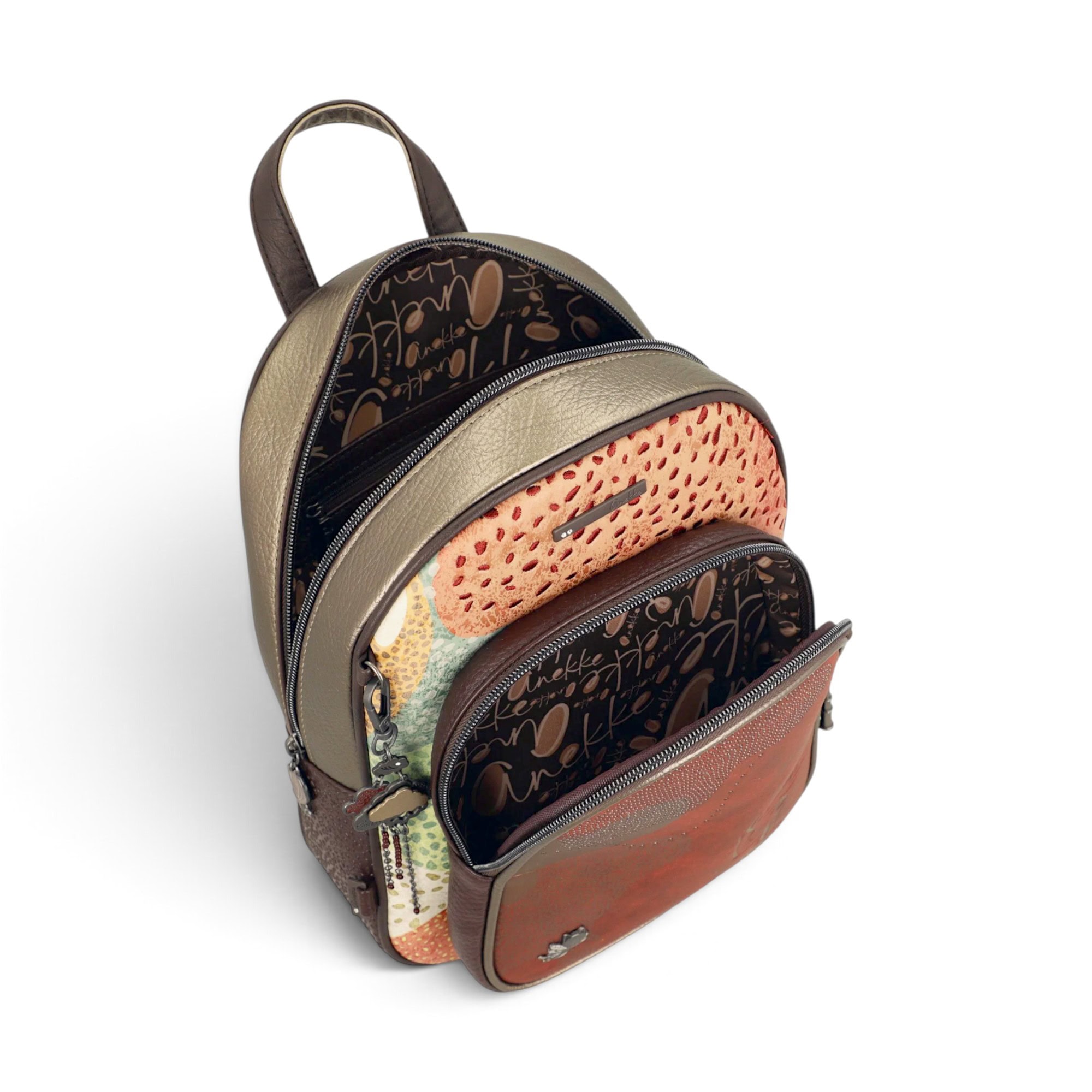 Rucsac damă Anekke Odyssey 43835-197 – model mediu cu buzunare, 25 × 32 × 14 cm