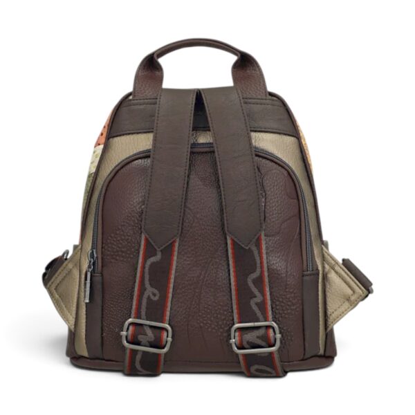Rucsac damă Anekke Odyssey 43835-213 – model mediu cu buzunare, 28 × 29 × 16 cm