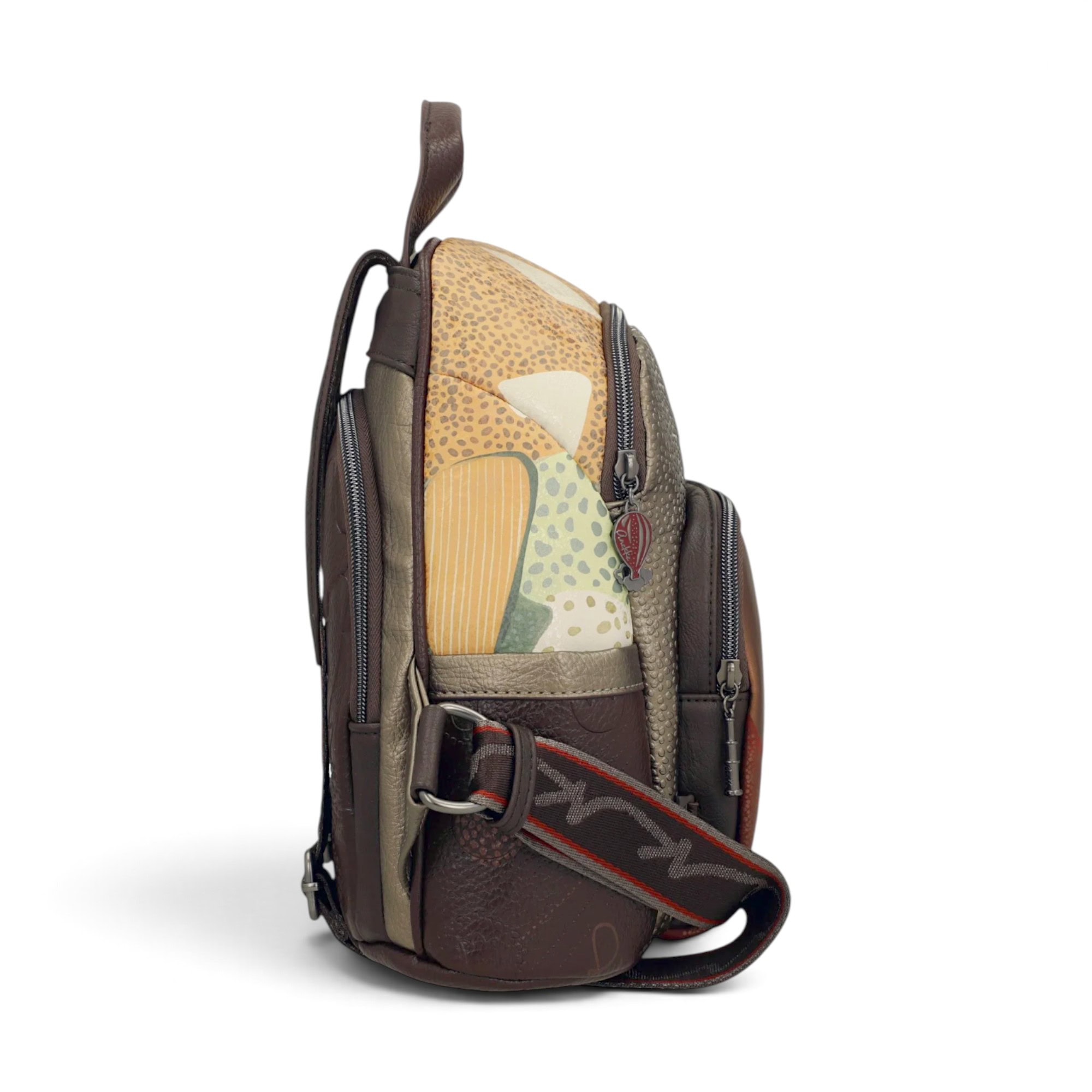Rucsac damă Anekke Odyssey 43835-213 – model mediu cu buzunare, 28 × 29 × 16 cm