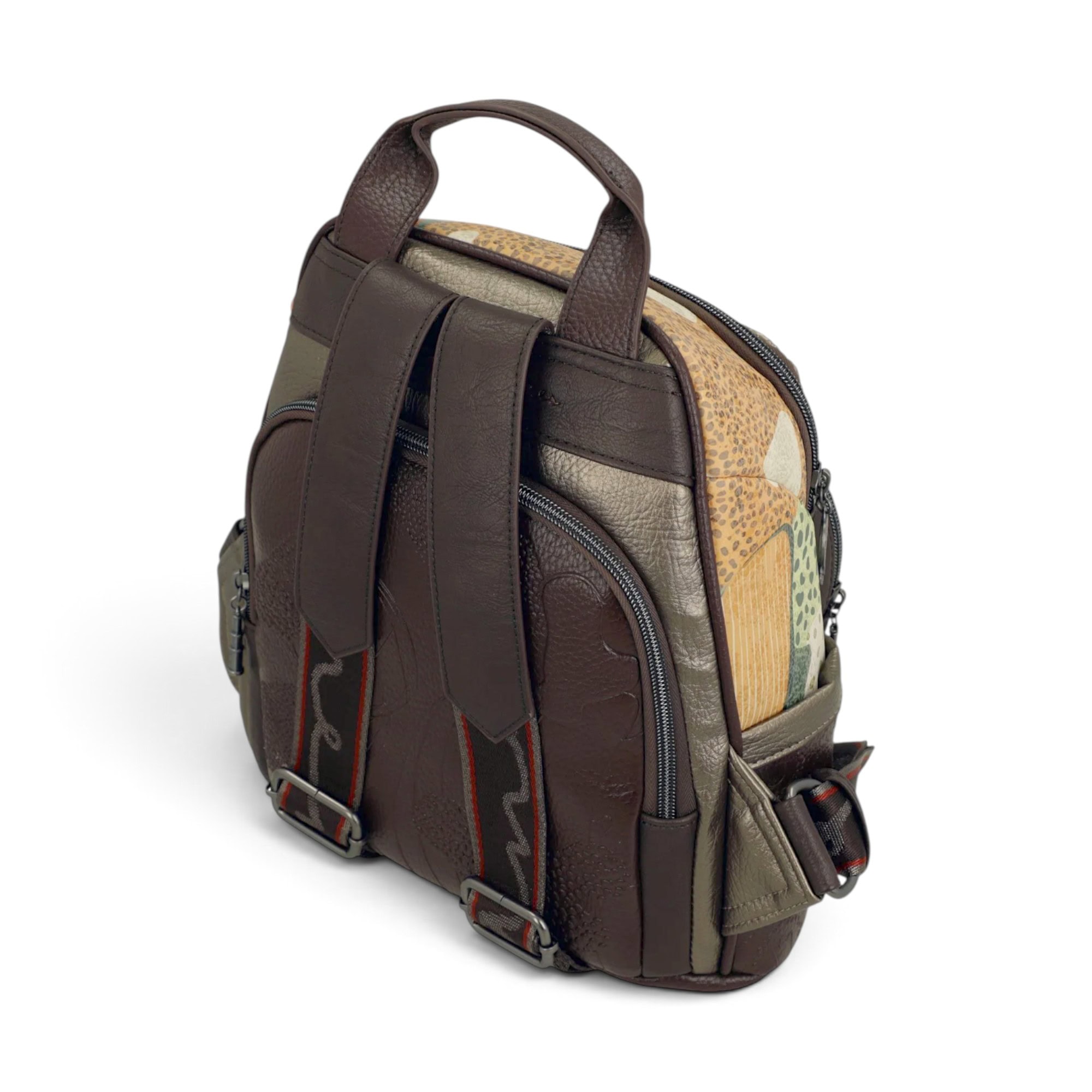 Rucsac damă Anekke Odyssey 43835-213 – model mediu cu buzunare, 28 × 29 × 16 cm