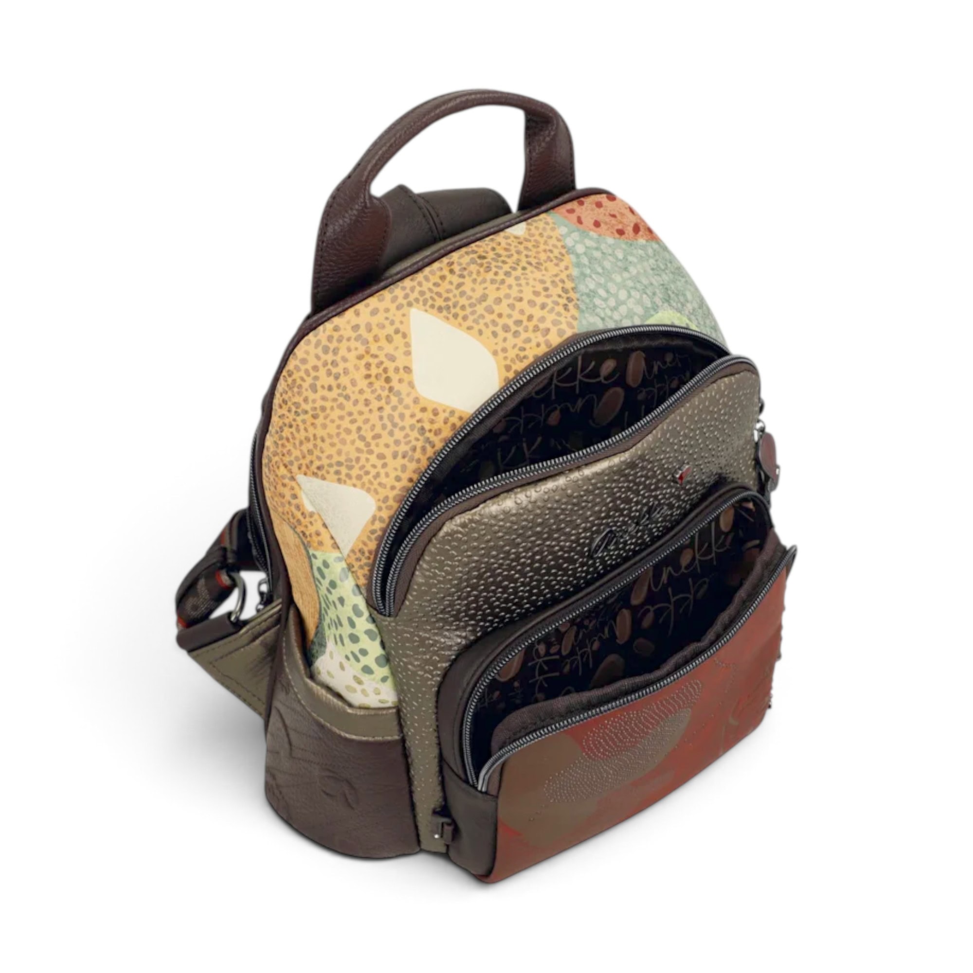 Rucsac damă Anekke Odyssey 43835-213 – model mediu cu buzunare, 28 × 29 × 16 cm