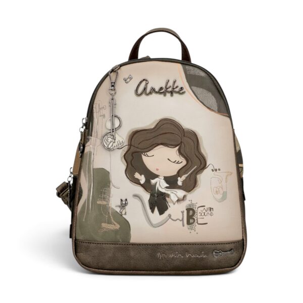 Rucsac damă Anekke Orchestra 43805-044 - 3 compartimente, 25 × 30 × 12 cm