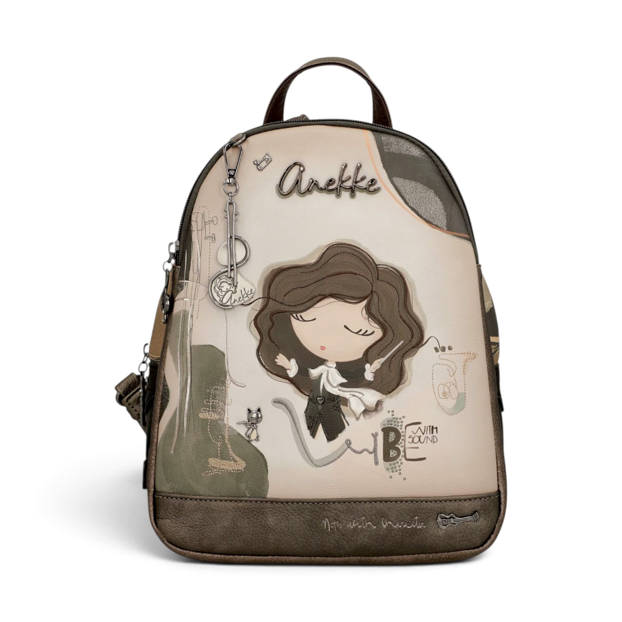 Rucsac damă Anekke Orchestra 43805-044 - 3 compartimente, 25 × 30 × 12 cm