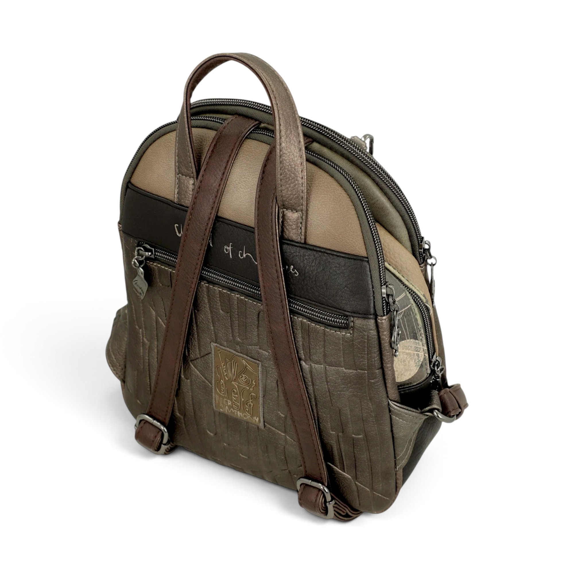 Rucsac damă Anekke Orchestra 43805-044 - 3 compartimente, 25 × 30 × 12 cm