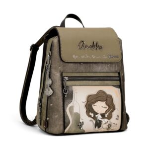 Rucsac damă Anekke Orchestra 43805-270 – model cu clapetă, 25 × 32 × 14 cm