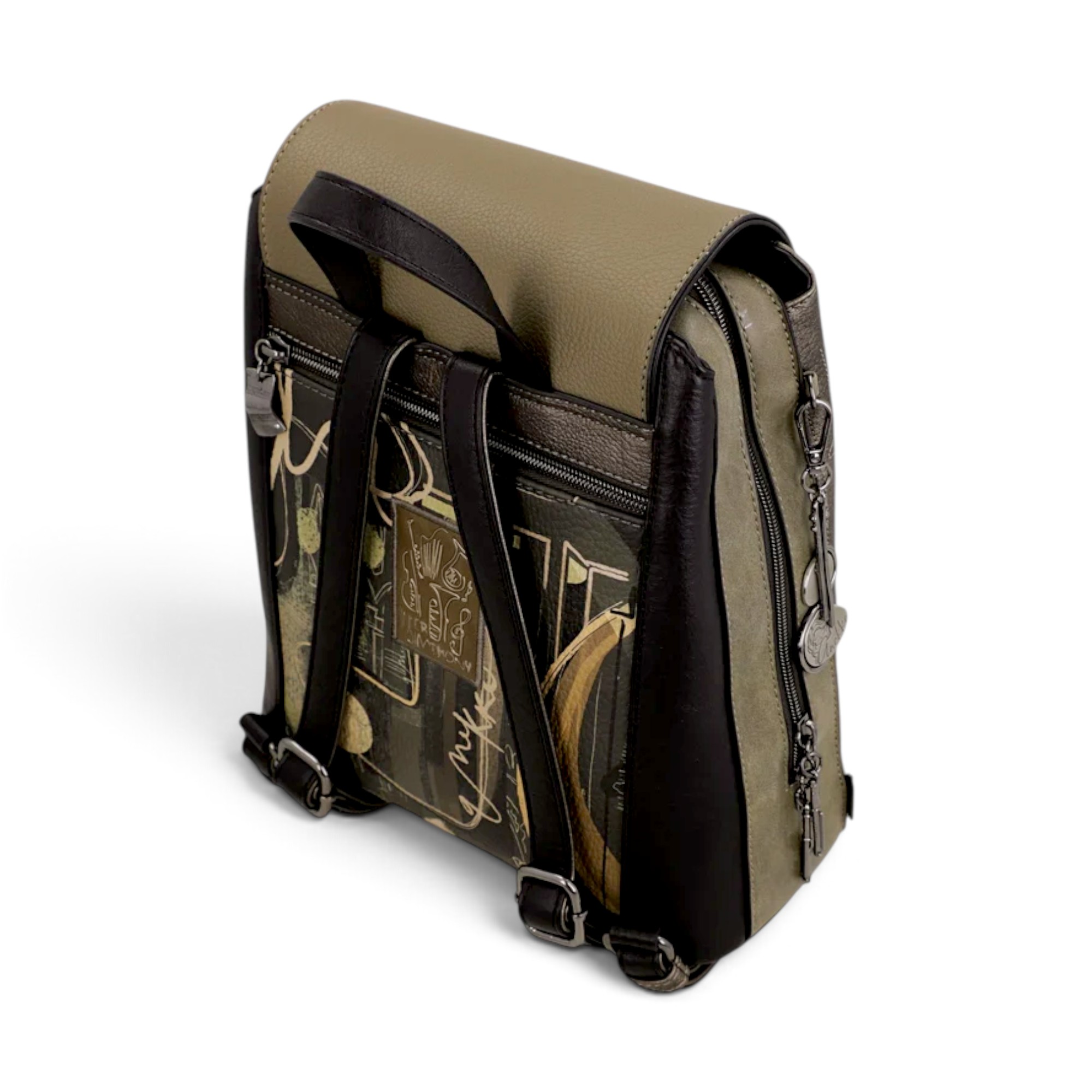 Rucsac damă Anekke Orchestra 43805-270 – model cu clapetă, 25 × 32 × 14 cm