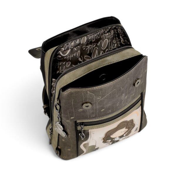 Rucsac damă Anekke Orchestra 43805-270 – model cu clapetă, 25 × 32 × 14 cm