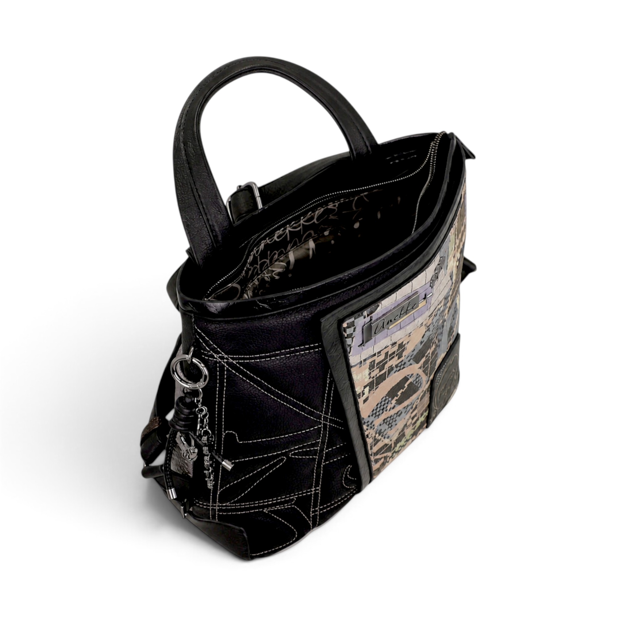 Rucsac damă Anekke Orchestra Iron 43755-058 – model pătrat, 30 × 29 × 12 cm (4) Rucsac damă Anekke Orchestra Iron 43755-058 – model pătrat, 30 × 29 × 12 cm
