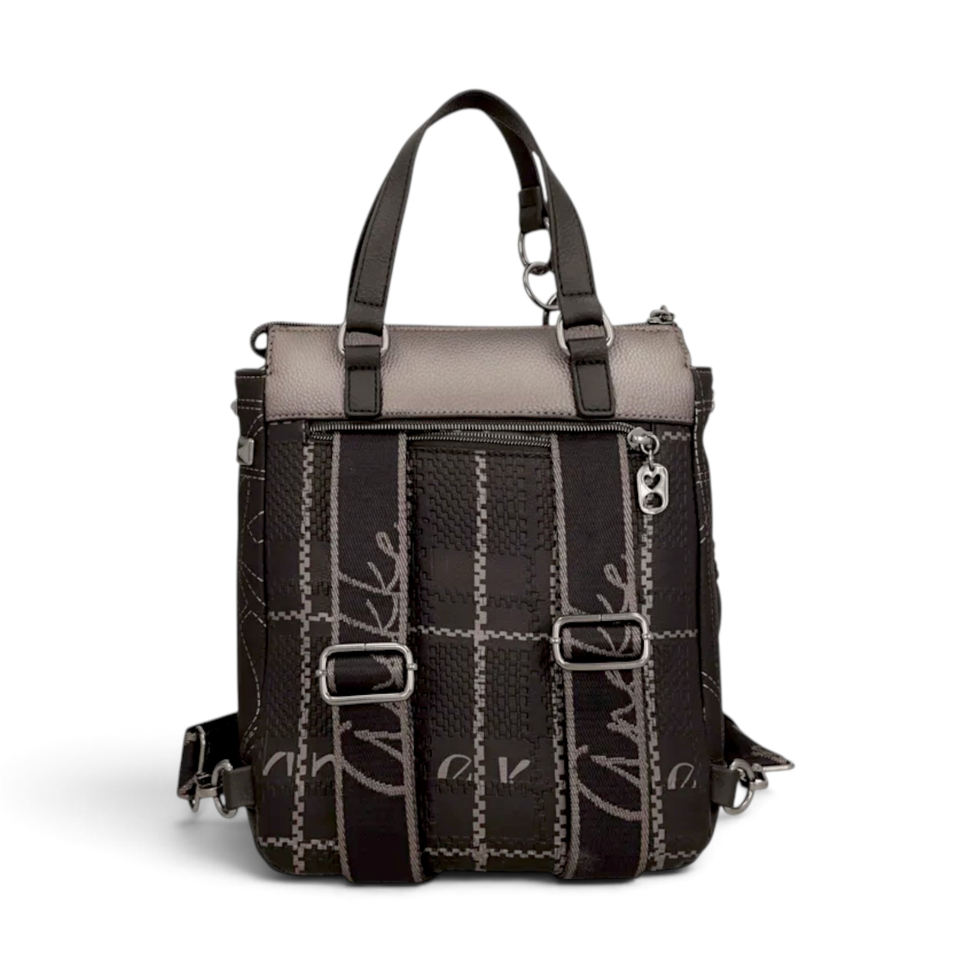 Rucsac damă Anekke Orchestra Iron 43755-288 – cu mânere scurte, 27 × 28 × 13 cm