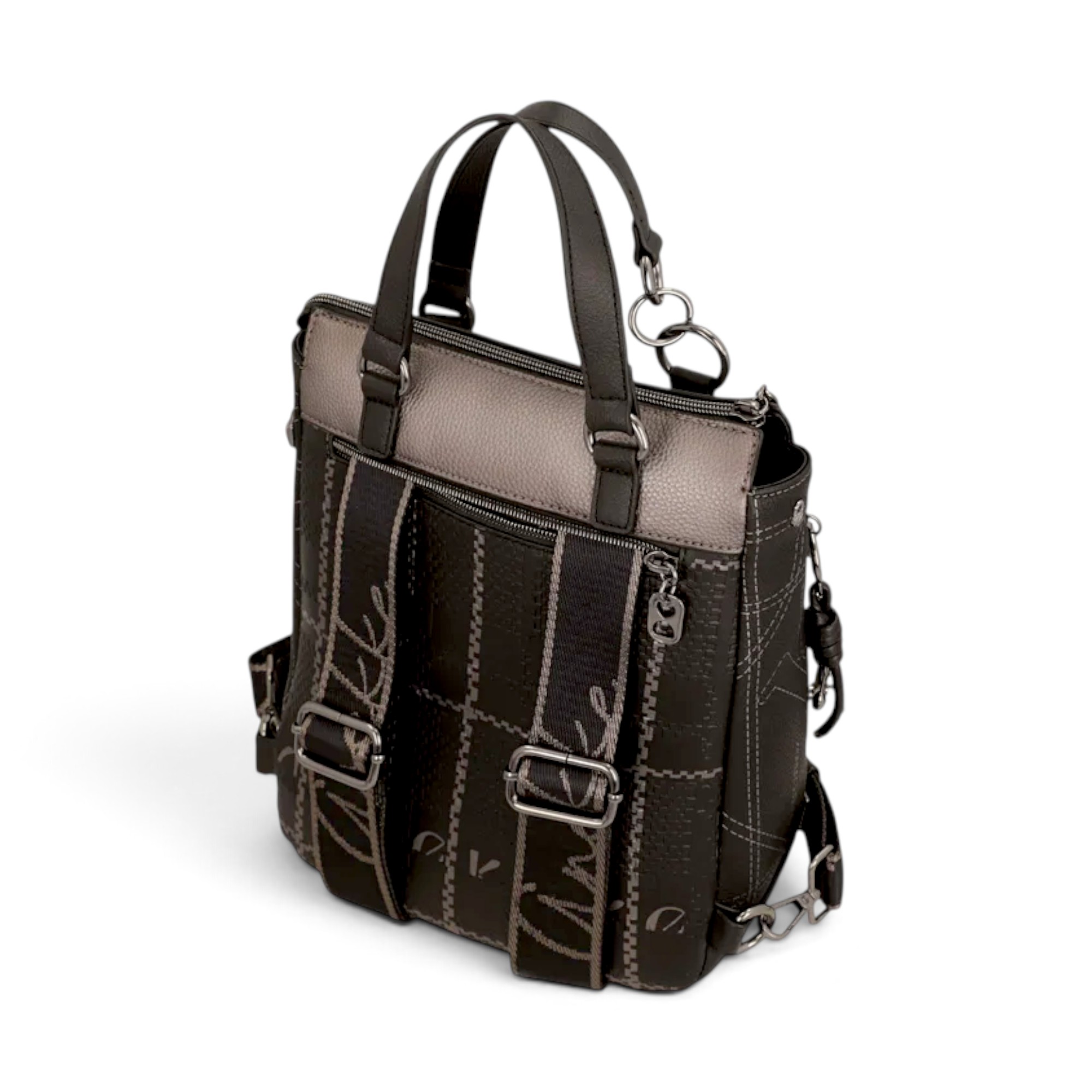Rucsac damă Anekke Orchestra Iron 43755-288 – cu mânere scurte, 27 × 28 × 13 cm