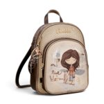Rucsac damă Anekke Tulip 43705-197 – model mediu cu buzunare, 25 × 30 × 11 cm