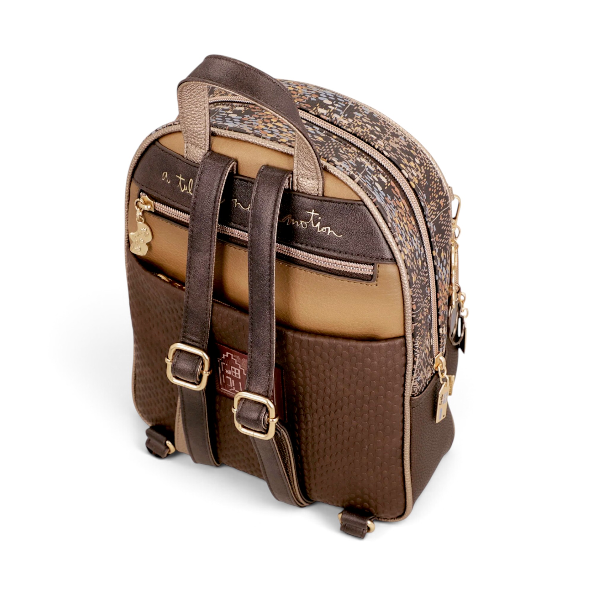 Rucsac damă Anekke Tulip 43705-197 – model mediu cu buzunare, 25 × 30 × 11 cm (5) Rucsac damă Anekke Tulip 43705-197 – model mediu cu buzunare, 25 × 30 × 11 cm