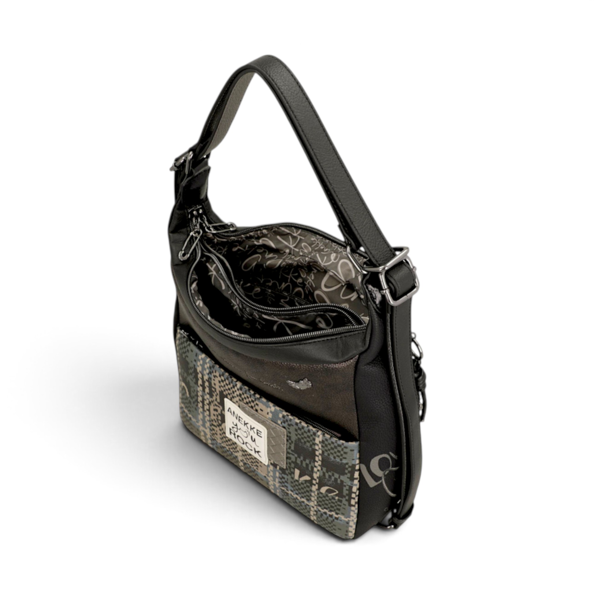 Rucsac damă convertibil Anekke Orchestra Iron 43755-306 - geantă de umăr și rucsac, 28 × 26 × 12 cm