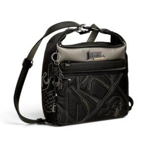 Rucsac damă convertibil Anekke Orchestra Iron 43755-306 - geantă de umăr și rucsac, 28 × 26 × 12 cm