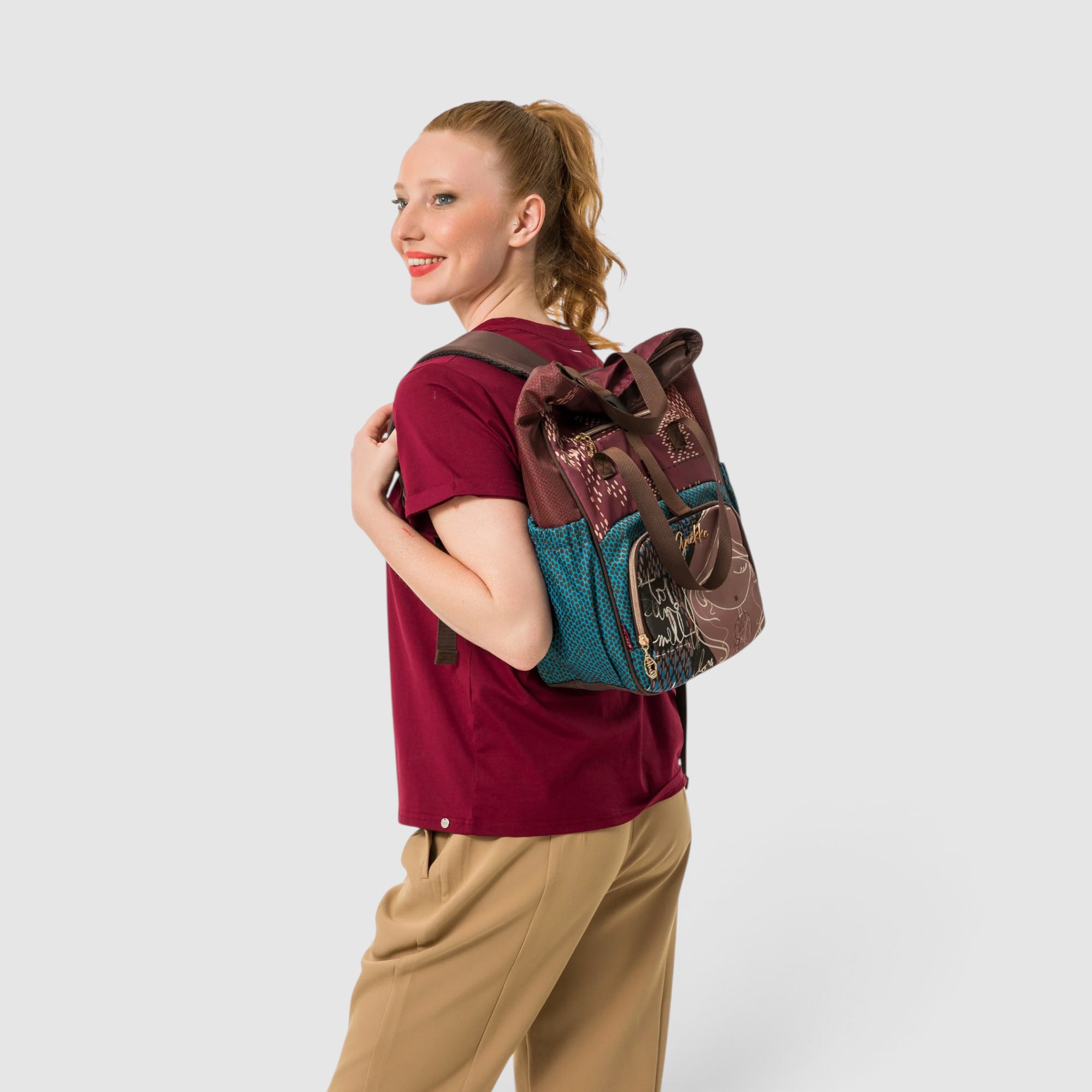 Rucsac de călătorie damă Anekke Tulip 43575-021 – 28 × 42 × 14 cm