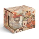 Cană Anekke Tulip 43475-101 din porțelan cu design floral.