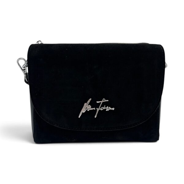 Geantă damă crossbody Velina Fabbiano VF25S-548 Black, neagră, 24 × 20 × 7 cm - imagine 2