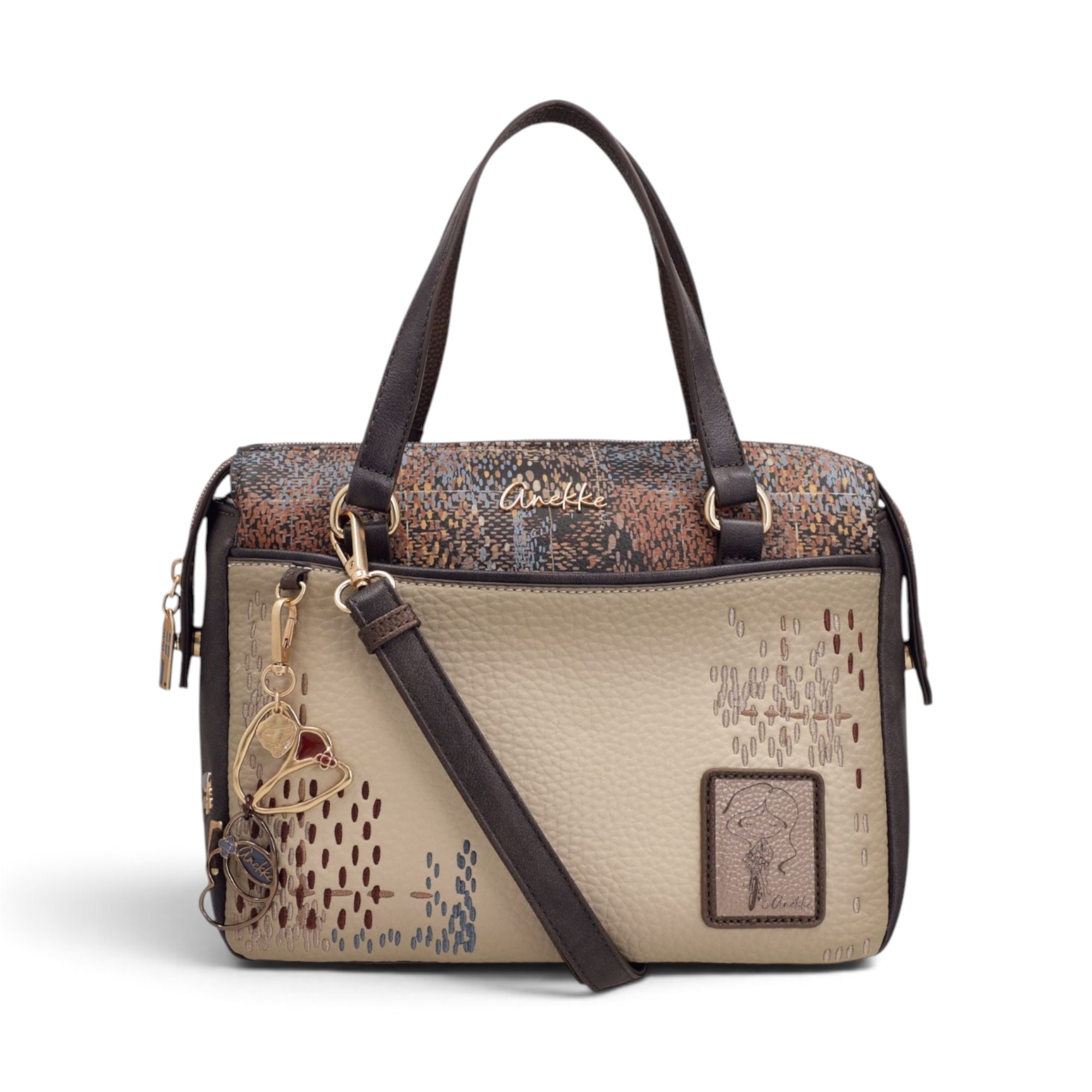 Geantă damă Anekke Blossom 43711-187 – bowling, geantă de mână și umăr, 33 × 22 × 14 cm (3) Geantă damă Anekke Blossom 43711-187 – bowling, geantă de mână și umăr, 33 × 22 × 14 cm