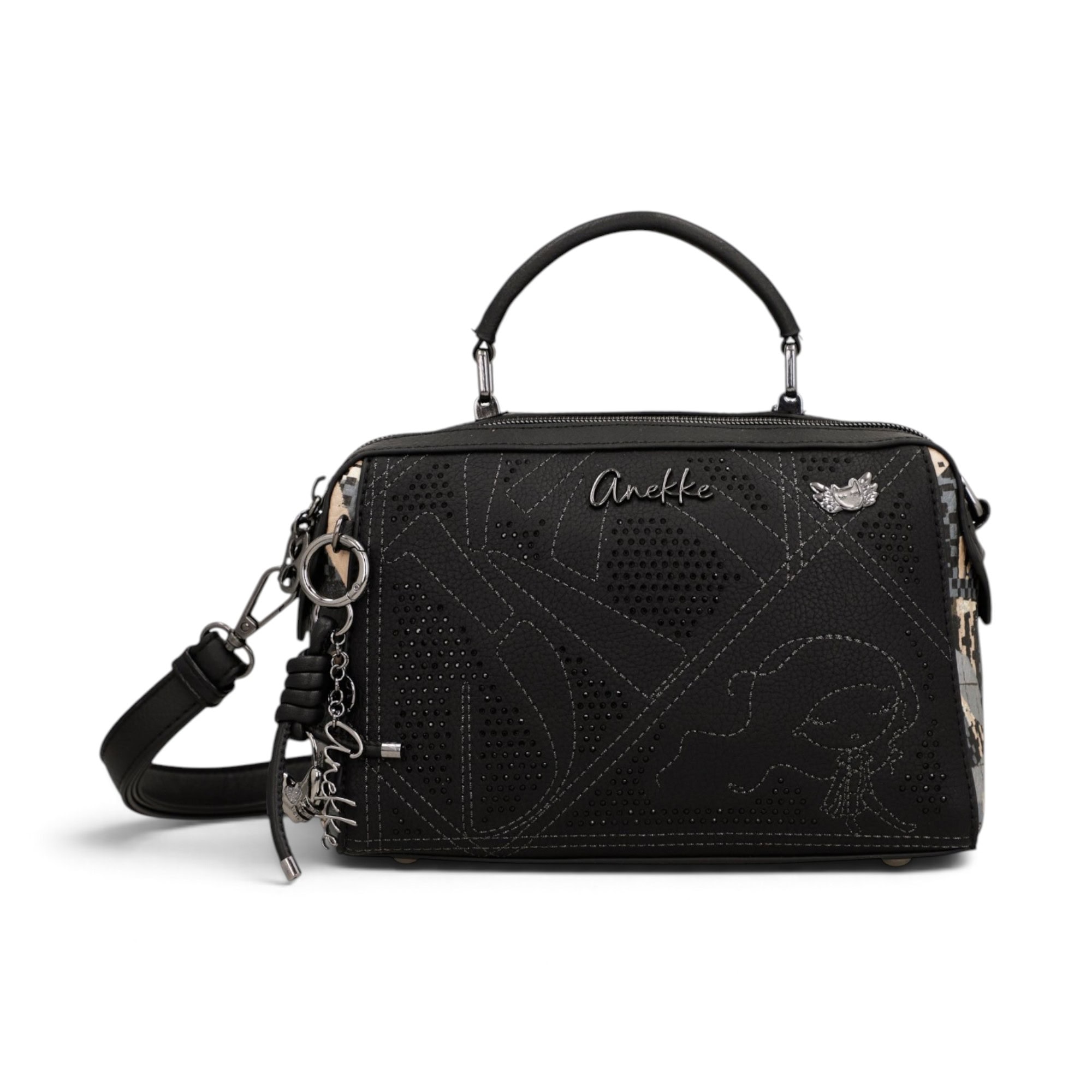 Geantă damă Anekke Iron 43753-443 – doctor bag, geantă de mână și crossbody, 27 × 16 × 10 cm