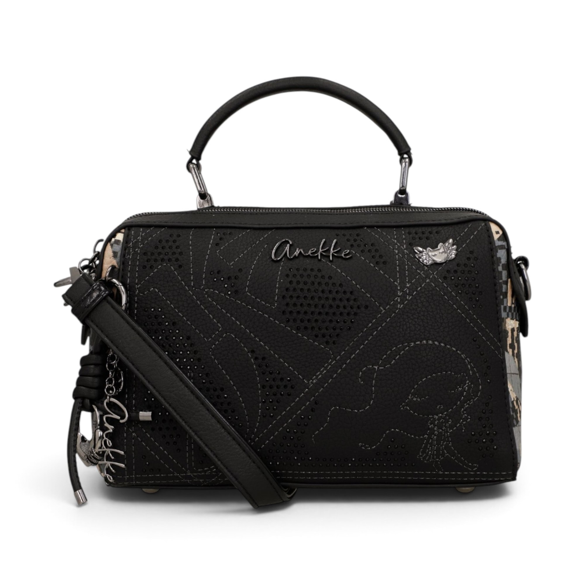 Geantă damă Anekke Iron 43753-443 – doctor bag, geantă de mână și crossbody, 27 × 16 × 10 cm