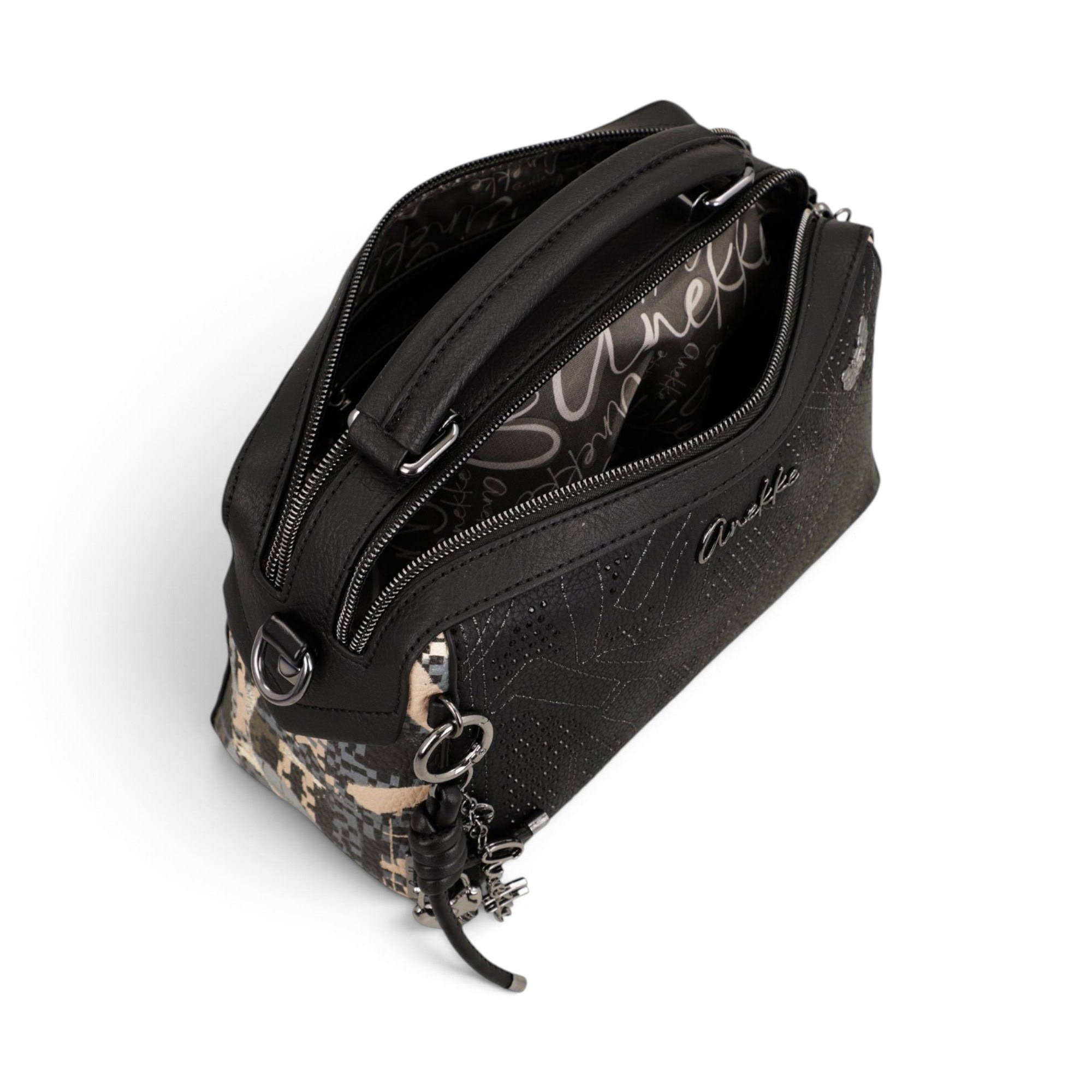 Geantă damă Anekke Iron 43753-443 – doctor bag, geantă de mână și crossbody, 27 × 16 × 10 cm